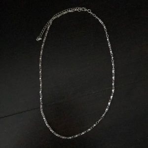 Metal Gallery Silver Chain Necklace